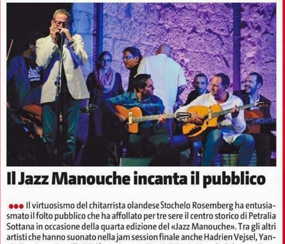 Carlo Butera Manouche Ensemble Ensemble Jazz Manouche Palermo Musiqua