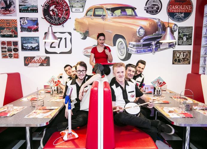 Lucky17 Show-band rock'n'roll anni '50 Bolzano Musiqua
