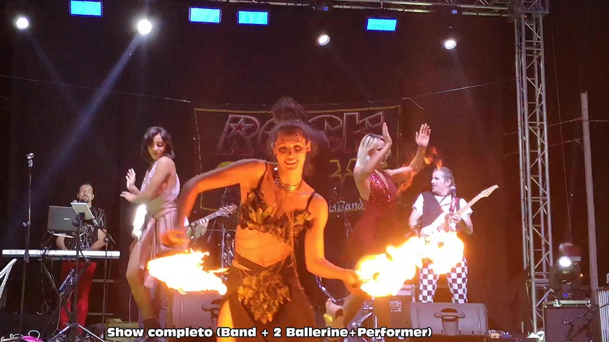 CIRCUS ShowBand Show Rock Dance Roma Musiqua