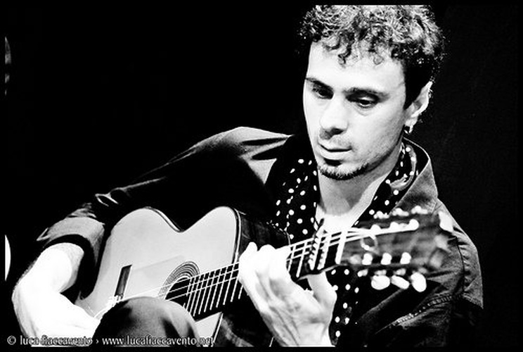 Carmine Nucho Nobile chitarrista flamenco Modena Musiqua