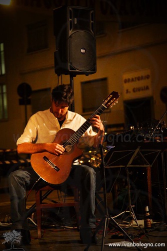 Enrico De Palmas guitar loop project Chitarre e Loop station Torino Musiqua